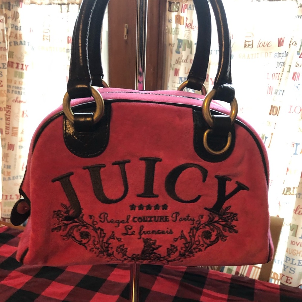 Juicy couture pink bowler